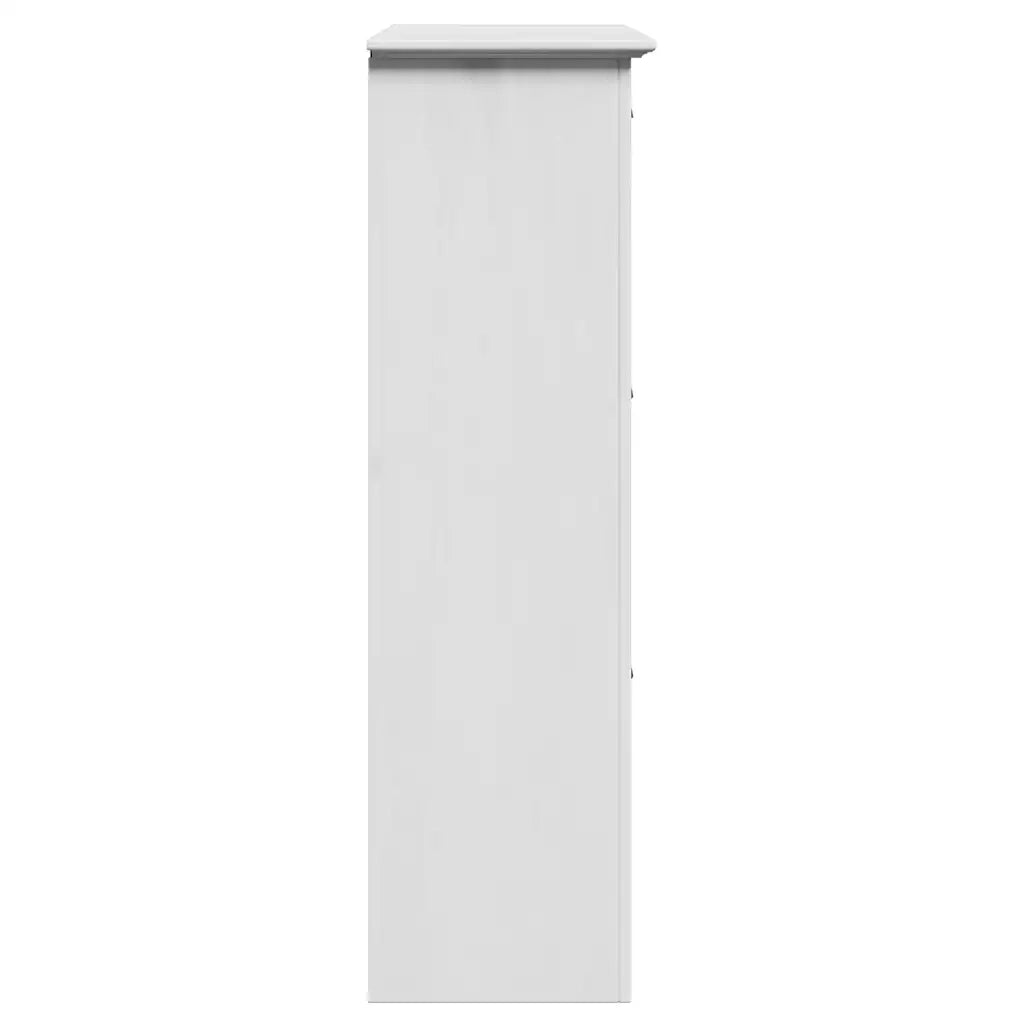 Scarpiera BODO Bianca 80x35x118 cm 4016881