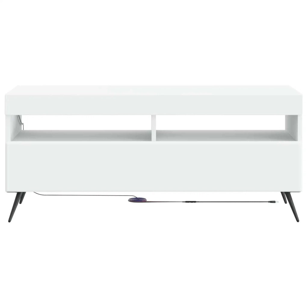 Mobile TV LED Bianco Legno ingegnerizzato 897645