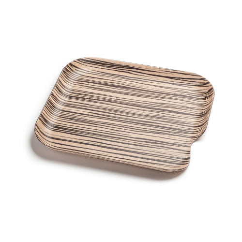 Delica - Vassoio legno naturale, 35 x 30 cm., destra