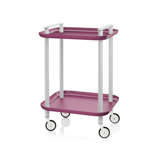 Carrello  da cucina 2 DELICA telaio grigio