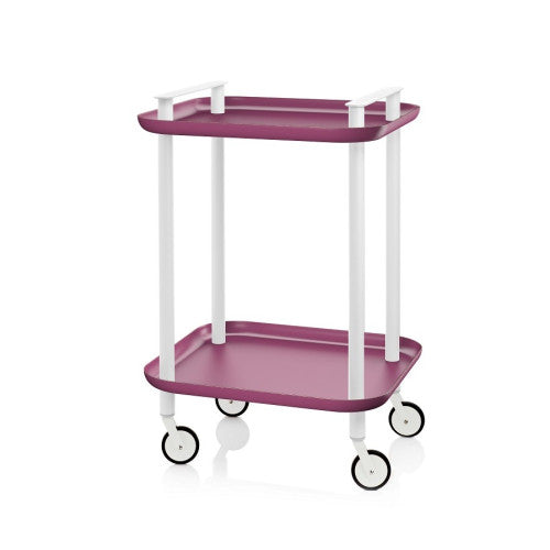 Carrello DELICA 2 ripiani bianco