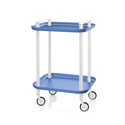 Carrello DELICA 2 ripiani bianco