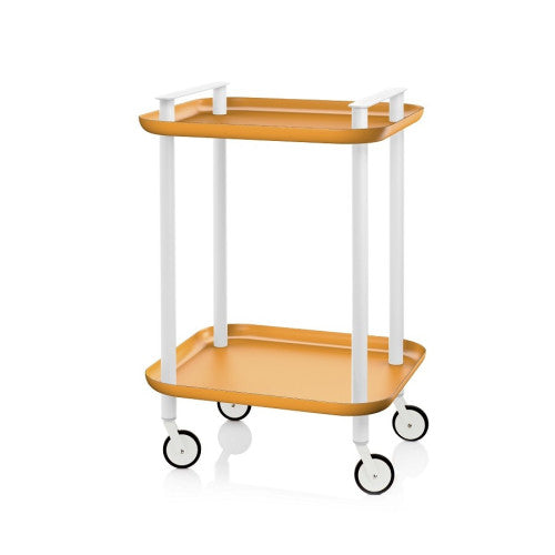 Carrello DELICA 2 ripiani bianco