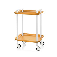 Carrello DELICA 2 ripiani bianco