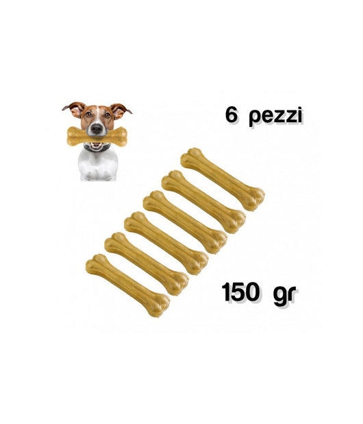 Delizioso Snack 6 Pz  Cani Di Piccola/media Taglia A Forma Di Osso Antistress         