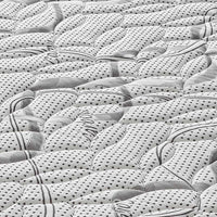 Materasso Singolo 90x200 - In schiuma HR - Alta densità - Ortopedico - Rigidità H3 - Rivestimento CARBON DELUXE - Altezza 20 cm