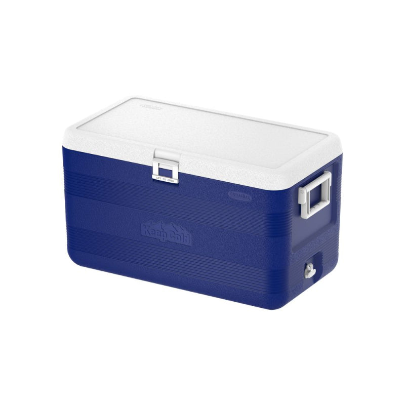 Deluxe Icebox Keep Cold Ghiacciaia  Portatile Blu 70L