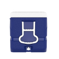 Deluxe Icebox Keep Cold Ghiacciaia Portatile con Ruote Blu 80L