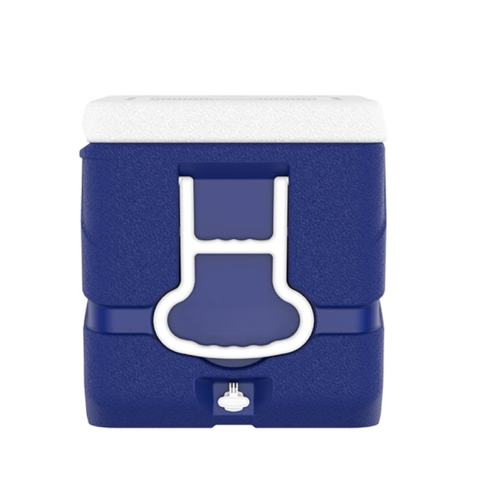 Deluxe Icebox Keep Cold Ghiacciaia Portatile con Ruote Blu 80L