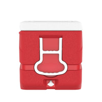 Deluxe Icebox Keep Cold Ghiacciaia Portatile con Ruote Rosso 80L