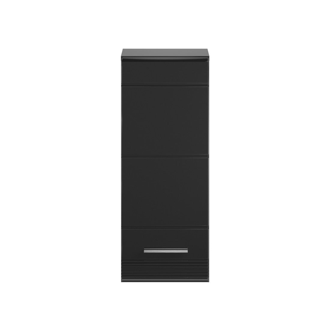 Colonna da bagno a mezza altezza – Nero lucido – KLEANKIN