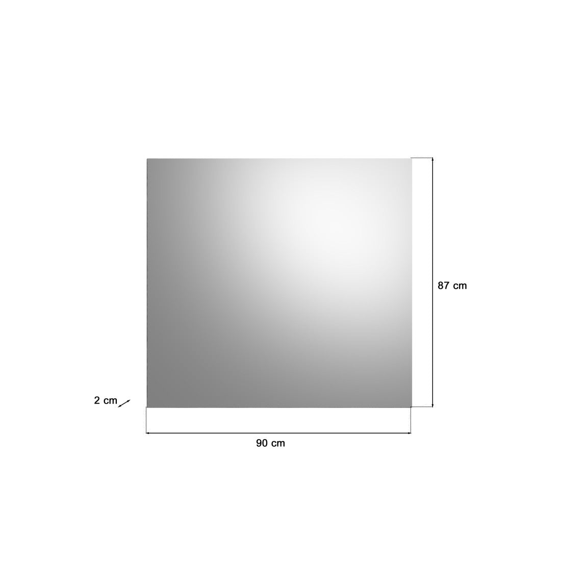 Miroir SCOTT – Design moderno e senza bordi