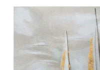 Dipinto Su Tela Gold Boat cm 100X2,8X80