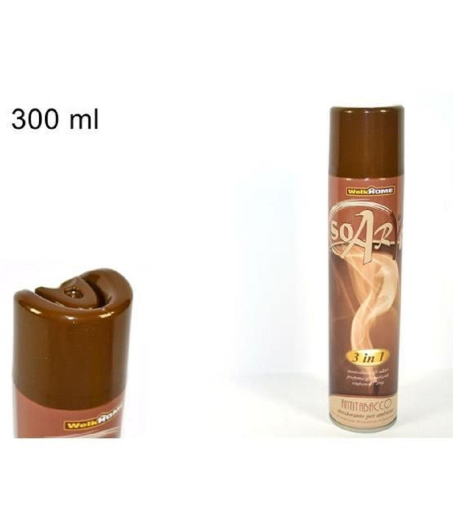 Deodorante Per Ambiente Spray Profumo Casa Fresco 300 Ml Fragranza Antitabacco         