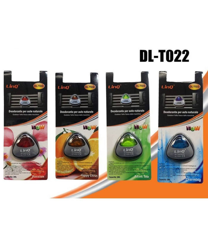 Deodorante Per Auto Profumatore Varie Fragranze Profumo Naturale Abitacolo Dl-t022         