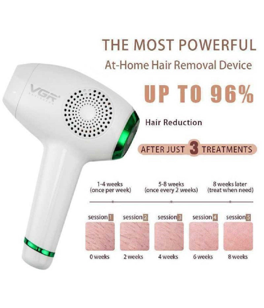 Depilatore Luce Pulsata Professionale Flash Indolore Laser Viso Corpo Vgr V-716         