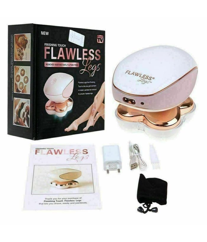 Depilatore Rasoio Donna Uomo Elettrico Ricaricabile Peli Asciutti Bagnati         