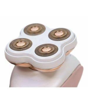 Depilatore Rasoio Donna Uomo Elettrico Ricaricabile Peli Asciutti Bagnati         