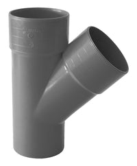 Derivazione tonda 45° per pluviali : Colore - Grigio, Diametro - 100