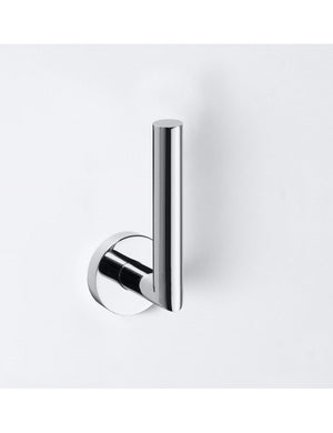 Portarotolo di ricambio OMEGA in ottone cromato 5,5x16,5x6,5cm