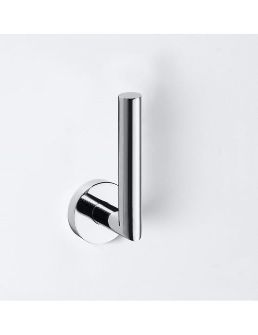 Portarotolo di ricambio OMEGA in ottone cromato 5,5x16,5x6,5cm