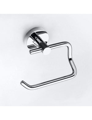 Dispenser carta igienica OMEGA senza coperchio, ottone cromato 13,5x10x9cm