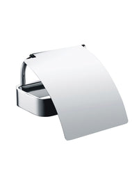 Portarotolo SOLO in ottone cromato 12,8 x6,4 x13 cm