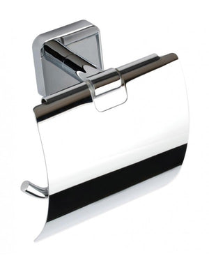 Porta carta igienica TASI in ottone cromato 13,7 x13 x6,6 cm