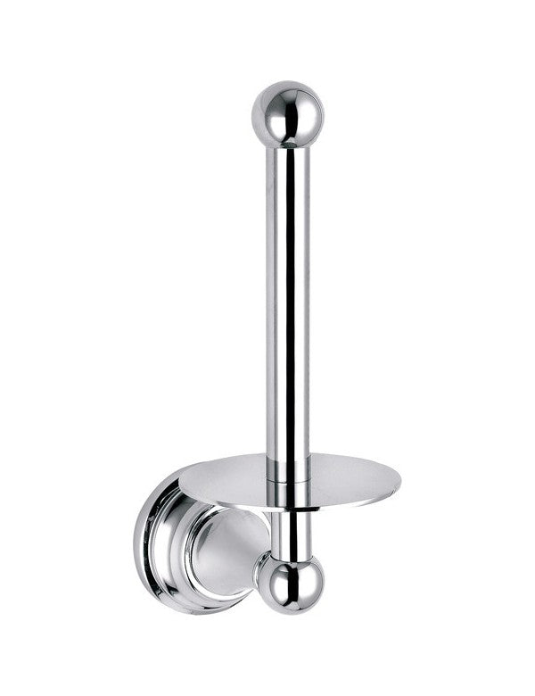 Porta carta igienica verticale retrò MORAVA 10,6x8 x20,3 cm