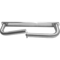 Portarotolo doppio NEO in acciaio inox 32 x3 x9 cm