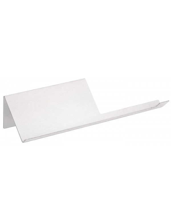 Porta carta igienica NIVA in acciaio inox con ripiano 27 x5,7 x8 cm