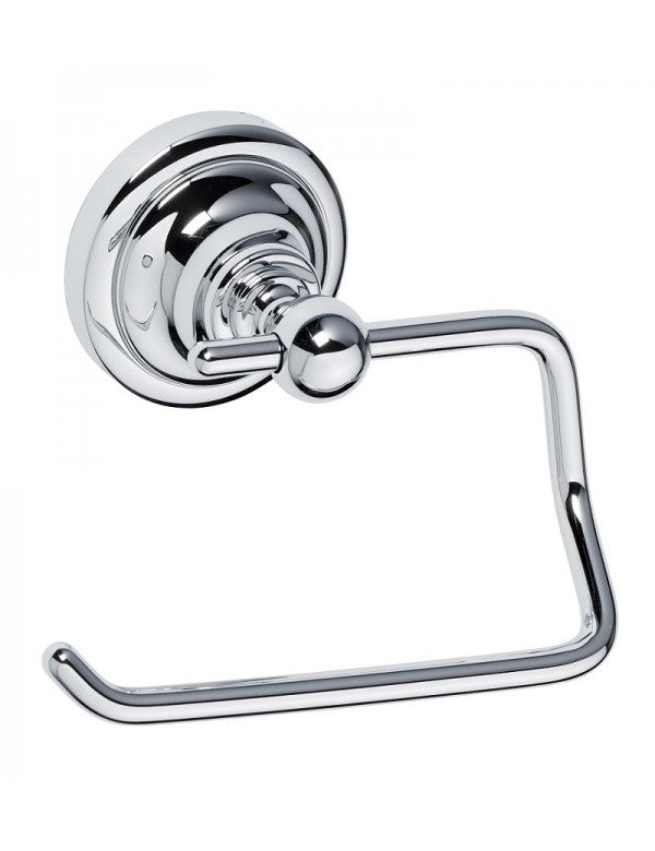 Porta carta igienica RETRO senza coperchio in ottone cromato 13,5x10x9 cm