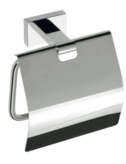 Portarotolo PLAZA con coperchio 12,5x12,5x6,5 cm