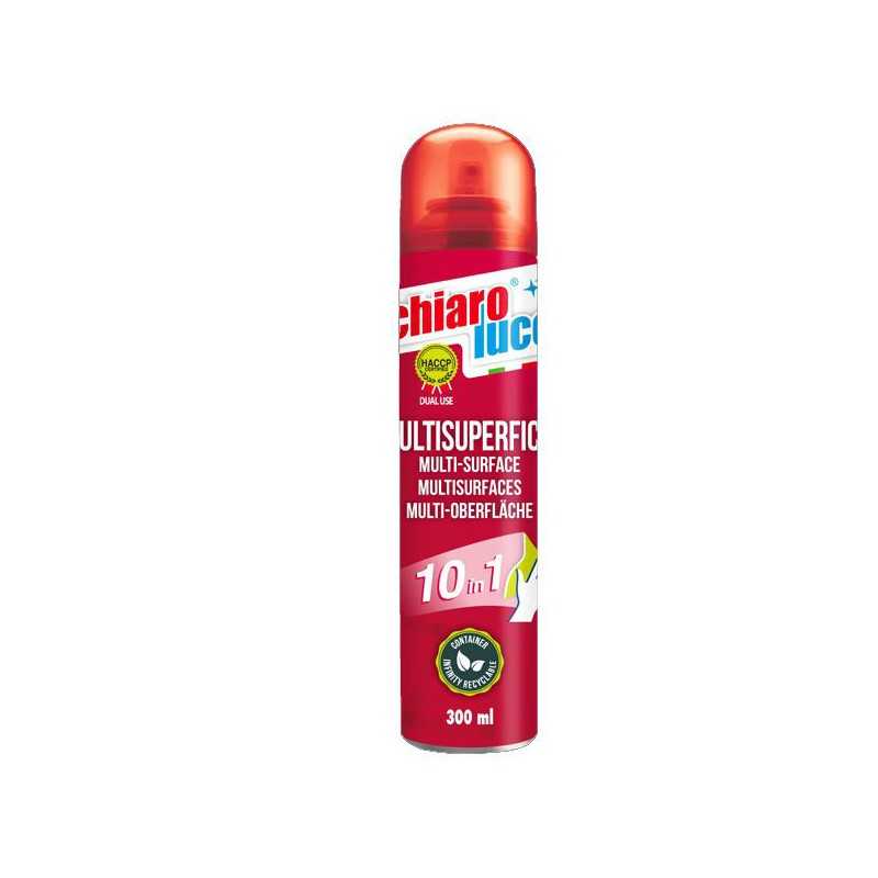 Detergente Chiaro Luce ml 300 Multisuperf.Spray
