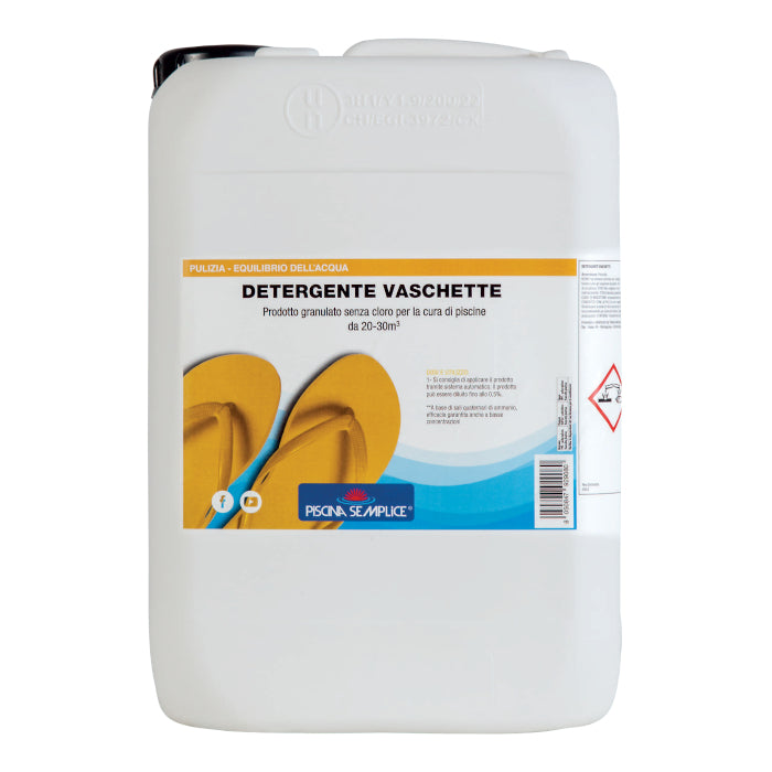 Detergente Vaschette Lavapiedi 10Kg