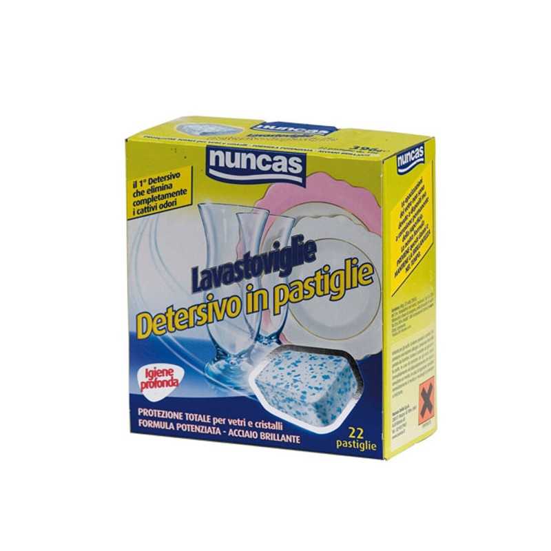 Detersivo Lavastoviglie Tabs Cf.pz.22 Nuncas