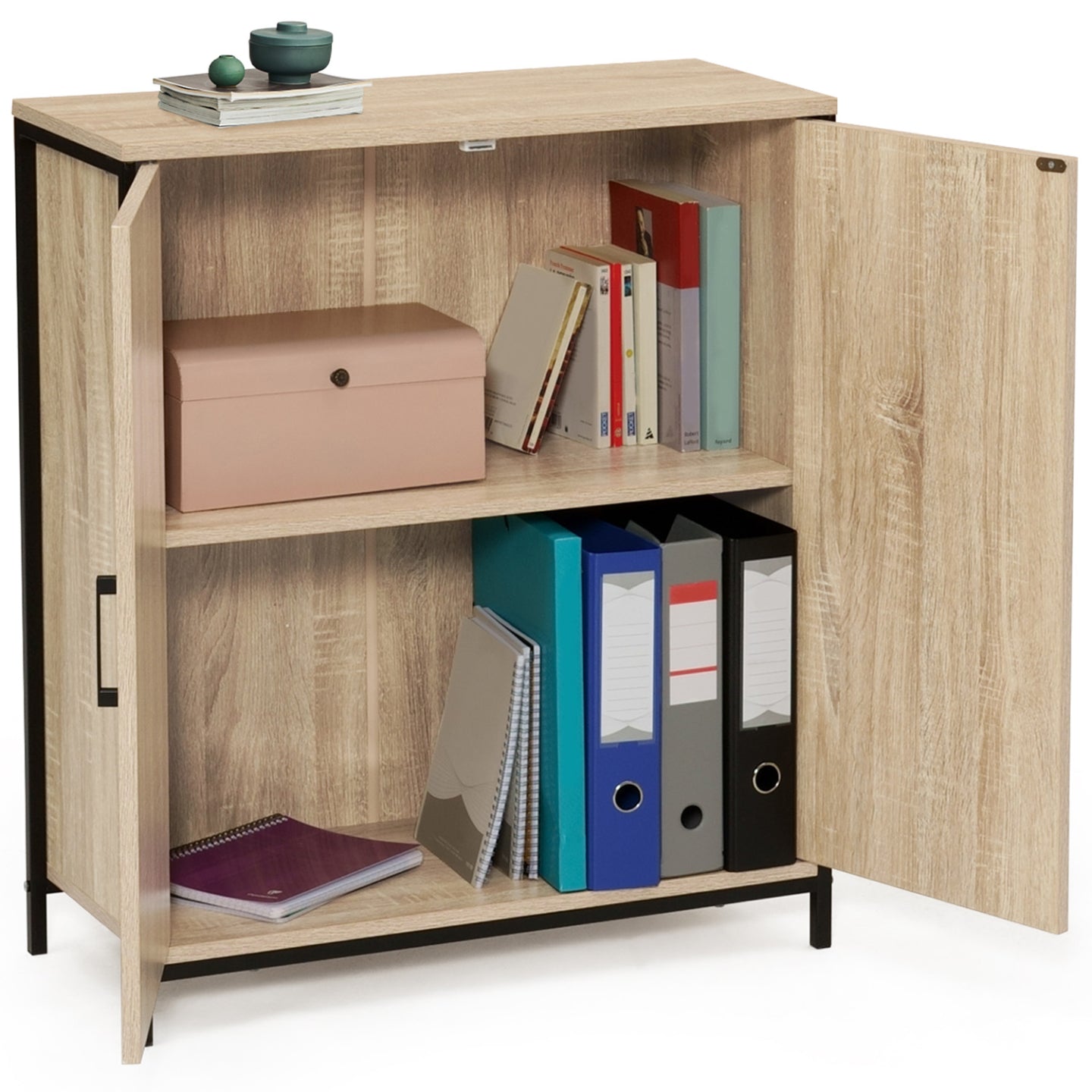 IDMarket - DETROIT Base a 2 ante dal design industriale