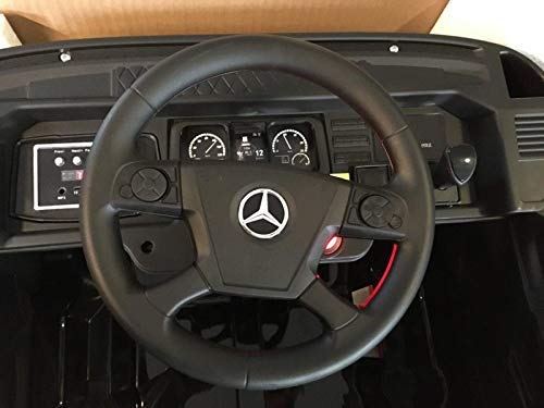 Camion Elettrico Per Bambini Truck MERCEDES ACTROS 12V Porte Apribili-Rosso