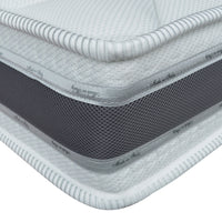 Materasso 660 molle insacchettate e Memory 180x190, materasso ortopedico detraibile, Materasso dispositivo medico con 2 cuscini PROMO, TEK H24