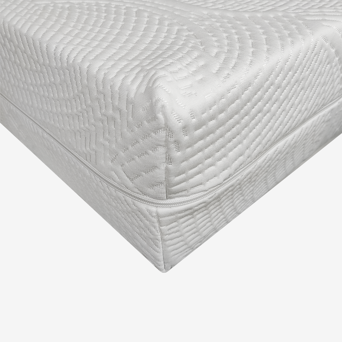 Materasso Sfoderabile 140x195 cm Alla Francese - Alto 18 cm, Waterfoam, Anallergico, Antiacaro, Traspirante | Sim