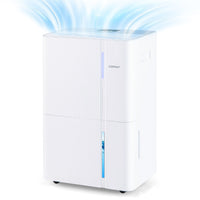 Deumidificatore 40 L/giorno per casa con 3 modalit¨¤, Deumidificatore a risparmio energetico per bagno-Condizionatori aria