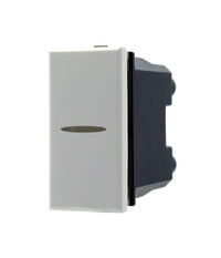 Deviatore 1p Assiale 16a Unipolare Bianco Compatibile Bticino Axolute         