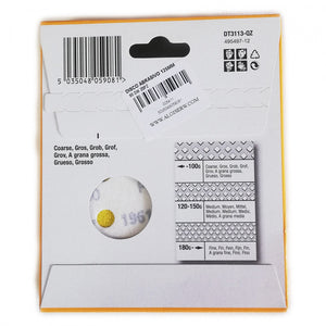 Dewalt 25pz da 125mm disco abrasivo per levigatrice con velcro, grana 80