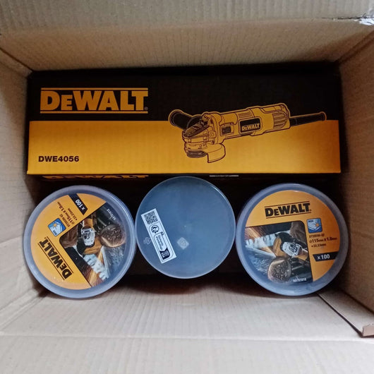 Dewalt offerta promo 300 dischi da 115mm in omaggio 1 smerigliatrice da 800w