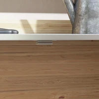 Tavolo da Giardino con Armadio e Scaffali con Piedini Antiscivolo in Legno di Abete, Giallo