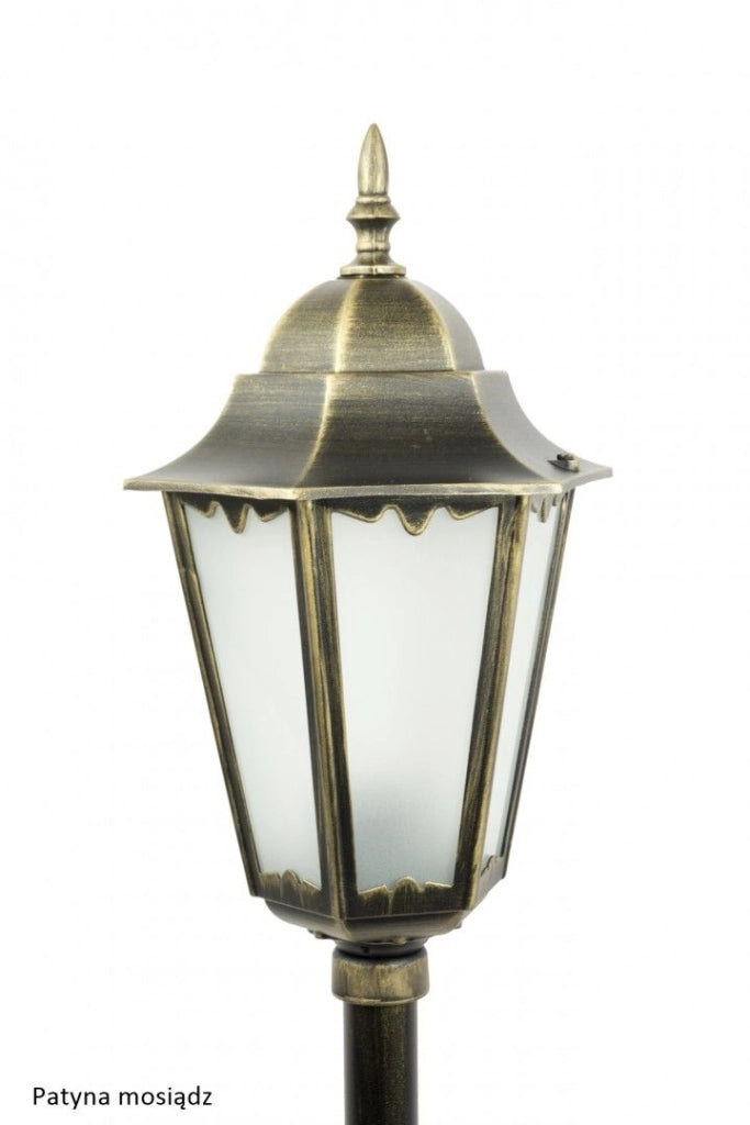 Lampione da giardino Retro 165 cm nero E27 IP43 SU-MA