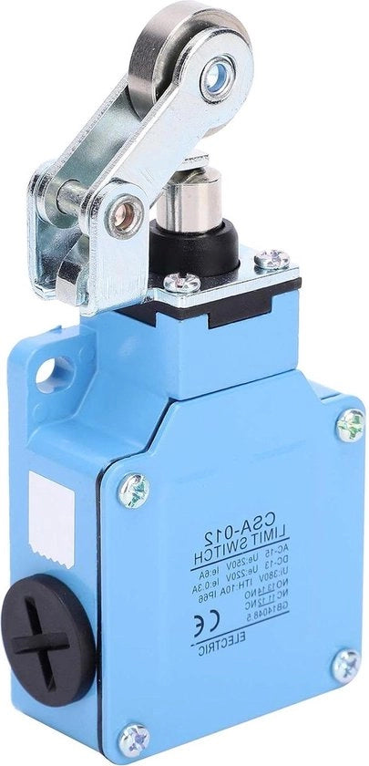 Attuatore chiusura di fine con braccio di leva rotante protezione IP66 Connessione isolata porte di ingresso Chiusura di fine a rotella in plastica per macchine.