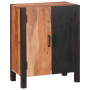 Credenza | Madia | Buffet da pranzo | Armadio da pranzo Marrone 55 x 30 x 75 cm Legno di Acacia Massello