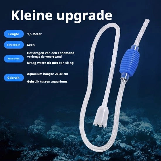 Aspiratore di sabbia per acquario, aspiratore di sabbia manuale per acquario, pulitore del fondo per acquario, pulitore di ghiaia per acquario