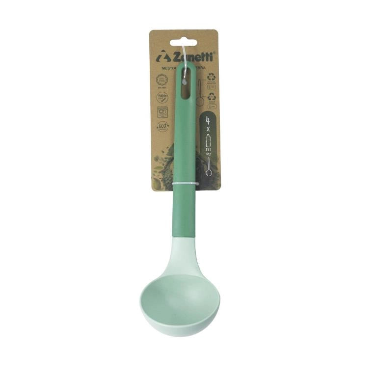 Mestolame Mestolo Grande da Cucina Linea Terra in Nylon Zanetti